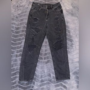 Black high waisted, Mom jeans